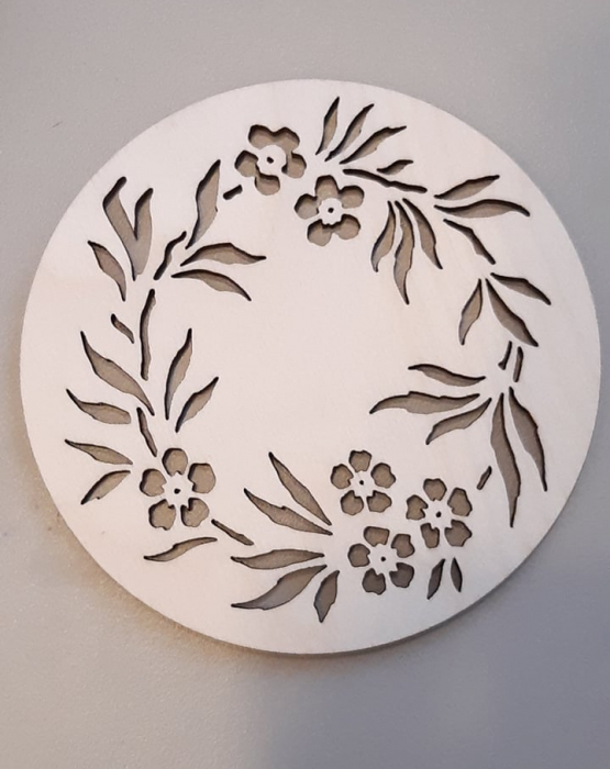 Cup tray &quot;Flower whirlpool&quot;